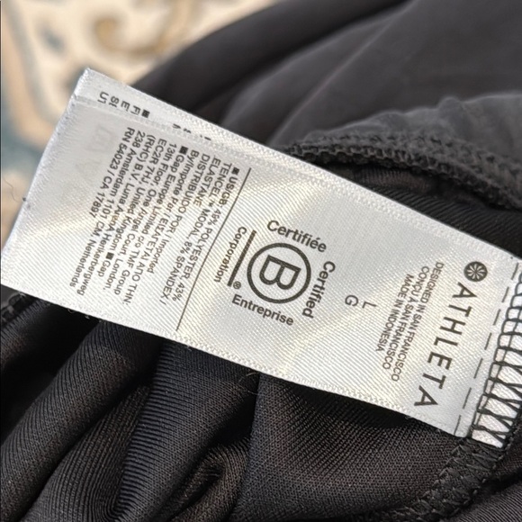 Athleta Womens Large Soft High Waisted Sweatpants Elastic Waistband Breathable - Picture 9 of 10